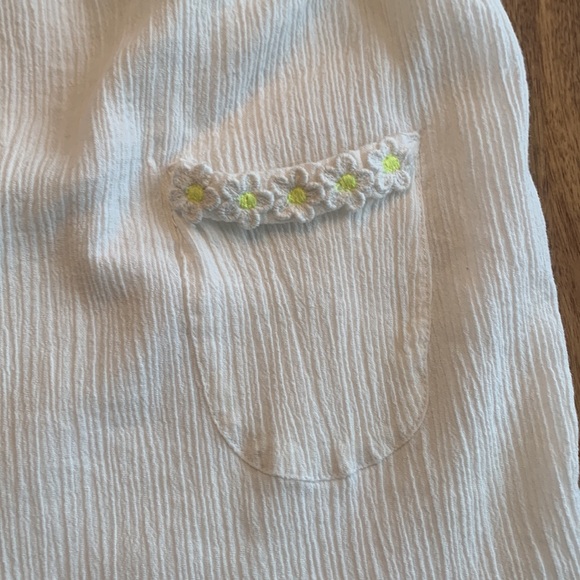 **3 for $20 item**Daisy-detail tunic top big girls size 10/12 - Picture 4 of 4